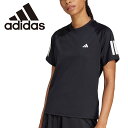 メール便配送 アディダス クラブ スリーストライプス テニス クライマクール半袖Tシャツ KSY06-JN7093 レディース(4)