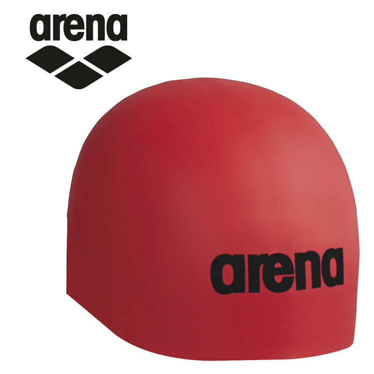 メール便配送 アリーナ arena スイム 【アクアフォース3Dキャップ】レーシングシリコーンキャップ(FINA承認) メンズ レディース ARN-3910-RED