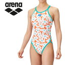 メール便配送 アリーナ 水泳 トレーニングワンピース(オープンバック) ウィメンズ AS5SWM10L-OREM
