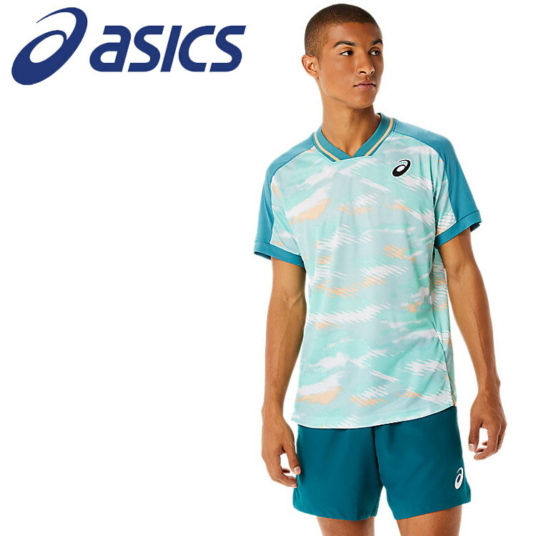 ■ASICS / Sports / 球技 / テニス / テニス ウェア / ASICS / Men / メンズ 全てのスポーツ / テニス / ASICS / Men / 全てのメンズ ウェア / Tシャツ・ポロシャツドライMATCHグラフィック半袖シャツは、動きを通して心とゲームを変えるのに役立ちます。軽量で速乾性のある生地で作られたこの半袖シャツは、側面と背面にメッシュ生地を採用し、通気性を高めています。裾のスリットは通気性と動きやすさを向上をサポートします。このウエアの主素材の50%以上はリサイクル素材で作られています。■製造国ベトナム■素材本体:メッシュ/ポリエステル100%■サイズXS,S,M,L,XL海外サイズ【メーカー取り寄せ商品】 こちらの商品はメーカー手配の為、完売の場合もございます。在庫の有無・納期のご連絡はご注文受付メールにてご確認下さい。メーカー希望小売価格はメーカーサイトに基づいて掲載しています