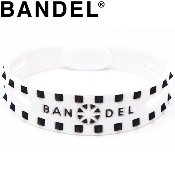 楽天アネックススポーツメール便配送 バンデル ブレスレット Studs Bracelet White×Black