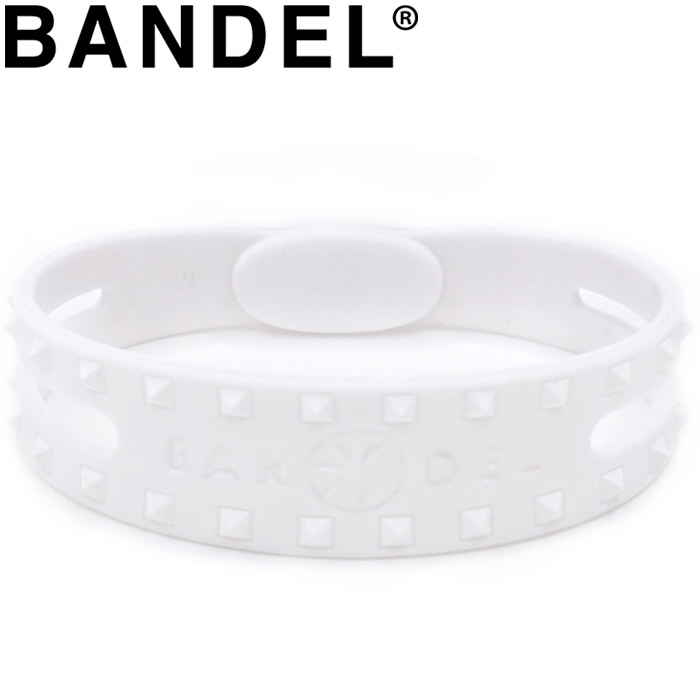 楽天アネックススポーツメール便配送 バンデル ブレスレット Studs Bracelet White×White