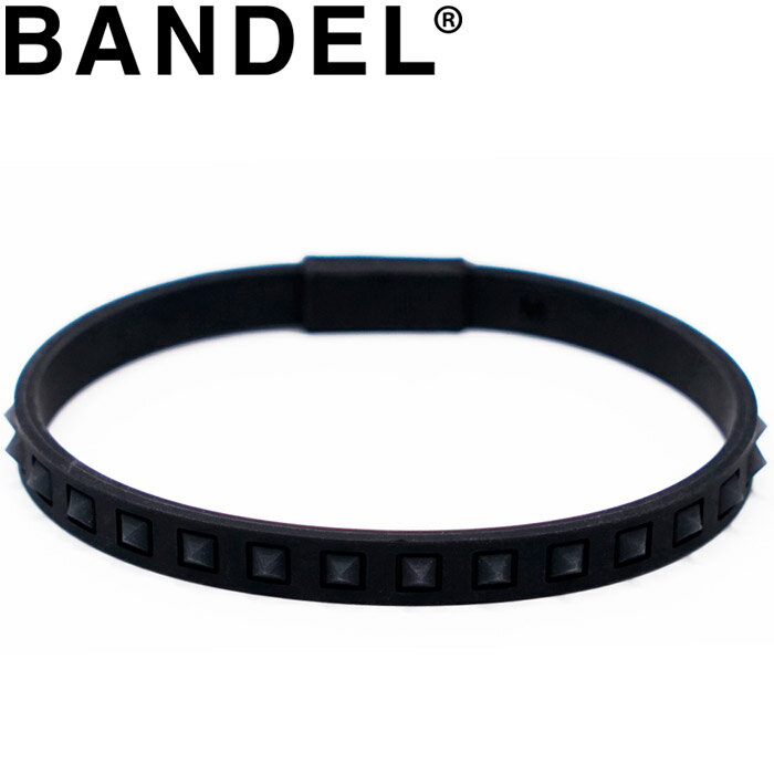 楽天アネックススポーツメール便配送 バンデル ブレスレット Studs Line Bracelet Black×Black