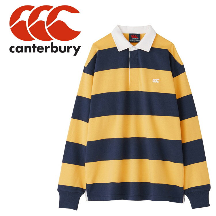 カンタベリー ポロシャツ メンズ カンタベリー 4INCH STRIPE RUGBY JERSEY RA44132-54 メンズ