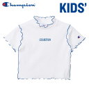 クリアランスセール メール便配送 チャンピオン ショートスリーブTシャツ 半袖 ショート丈 クロップド丈 カジュアル ジュニア キッズ CK-Z327-010