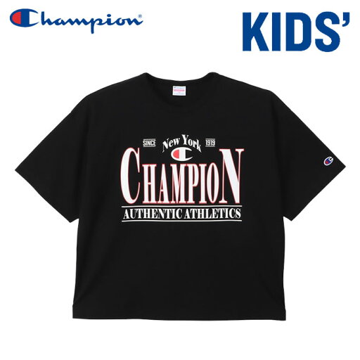 クリアランスセール メール便配送 チャンピオン ショートスリーブTシャツ 半袖 カジュアル ガールズ ジュニア キッズ CK-Z329-090 クリアランスセール メール便配送 チャンピオン ショートスリーブTシャツ 半袖 カジュアル ガールズ ジュニア キッズ CK-Z329-090