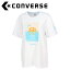 メール便配送 CONVERSE(コンバース) バスケット ガールズプリントTシャツ CB332352-1100