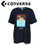 メール便配送 CONVERSE(コンバース) バスケット ガールズプリントTシャツ CB332352-2900