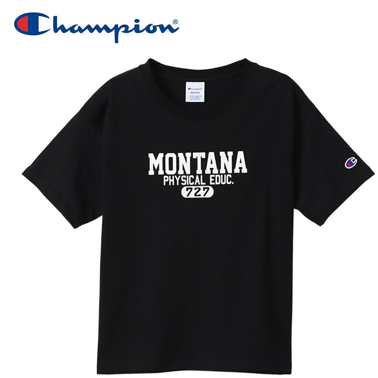 メール便配送 チャンピオン 半袖 Tシャツ CW-V334-090 レディース