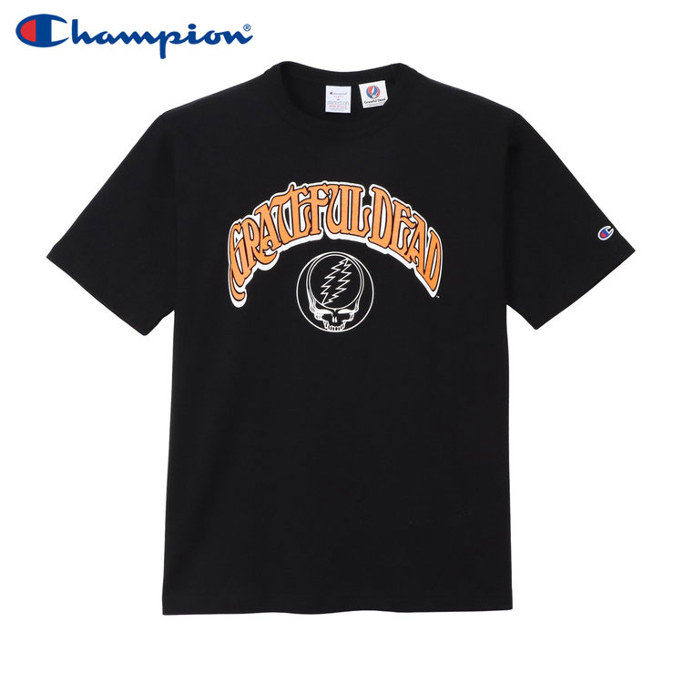 樂天商城 - メール便配送 Champion チャンピオン T1011 S/S T-SHIRT GRATEFUL DEAD C5-D309-090