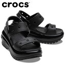 crocs クロックス サンダル Mega Crush Sandal メガ クラッシュ サンダル 207989-001 メンズ レディース