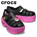 クリアランスセール 返品不可 クロックス crocs MyMeldyKurmi Stomp Sndl 210104-100 レディース サンダル
