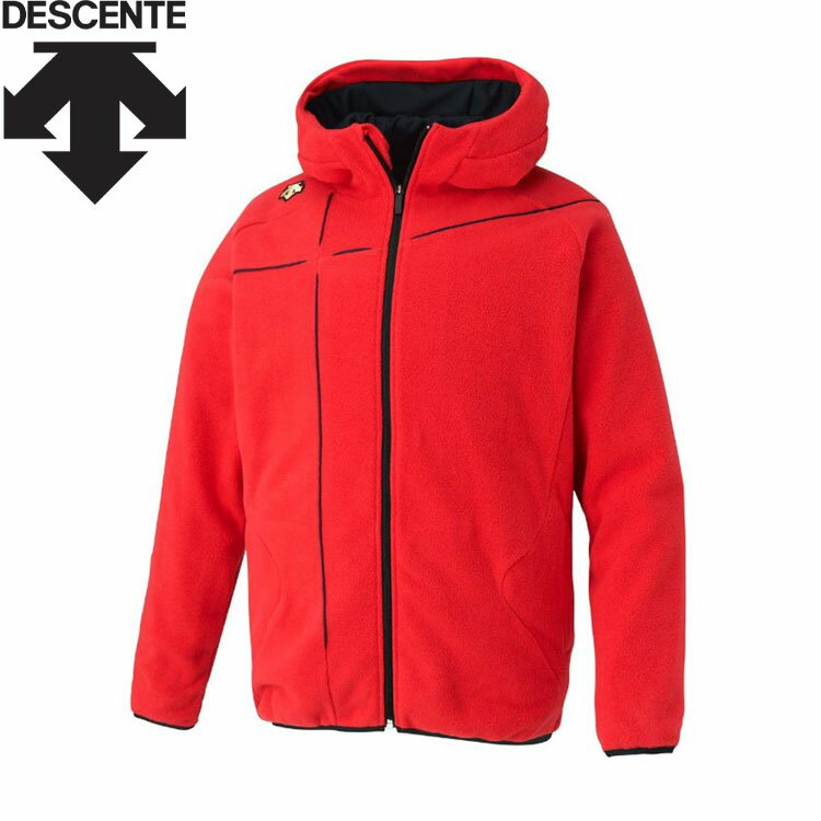 デサント 野球 フリースジャケット メンズ DBX-2660C-RED