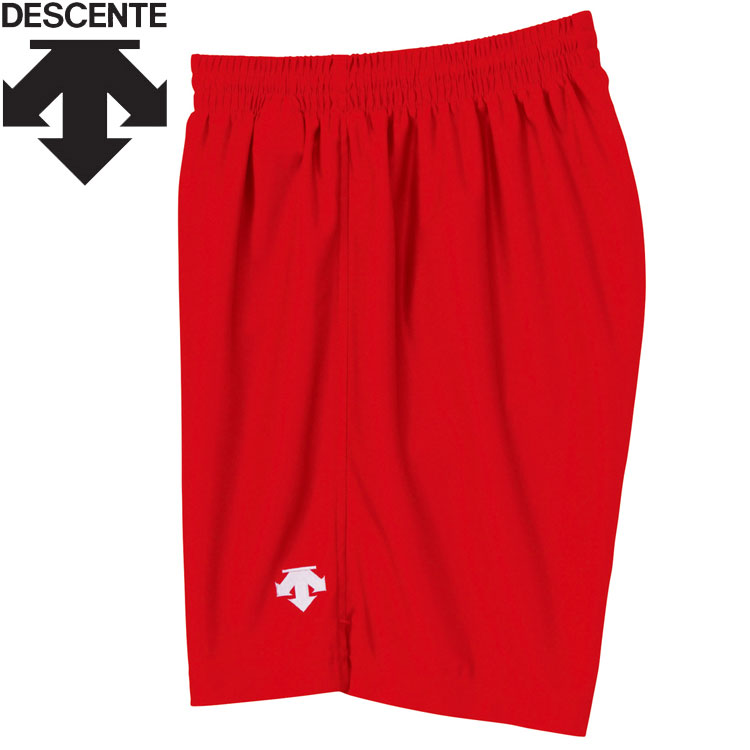 メール便配送 デサント DESCENTE バレーボールパンツ メンズ DSP-6704B-RED