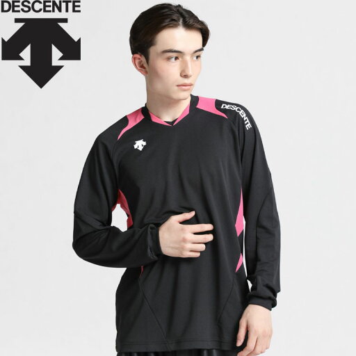 デサント DESCENTE 長袖バレーボールシャツ メンズ DSS-5410B-BPK デサント DESCENTE 長袖バレーボールシャツ メンズ DSS-5410B-BPK