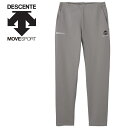 デサント DESCENTE ムーブスポーツ MOVESPORT MVSP HEATNAVI TOUGH ソフトシェル テーパードパンツ メンズ ST4FPZ23M-GY00(4)