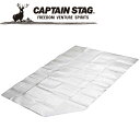 キャプテンスタッグ シルバーキャンピングシート (2畳) M3314 レジャーシート 敷物 CAPTAIN STAG