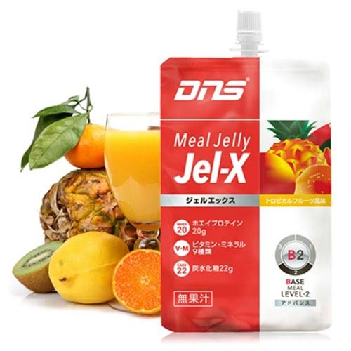 DNS ジェルエックス（Jel-X） トロピカルフルーツ風味 285g×6個入り