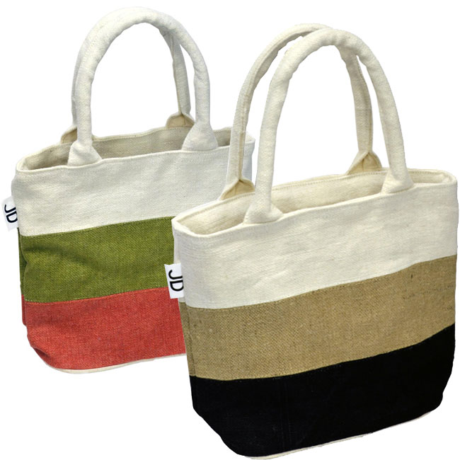 ジュートトートバッグ Sサイズ JUTE tote bag