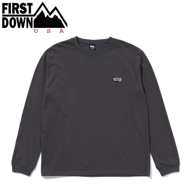 樂天商城 - 【お買い物マラソンMAX3,500円OFFクーポン発行中!!有効期間：5/9(土)20:00〜5/16(土)01:59迄】FIRST DOWN USA グラフィック ロングスリーブ ティー GRAPHIC L/S TEE F171035-05 メンズ レディース