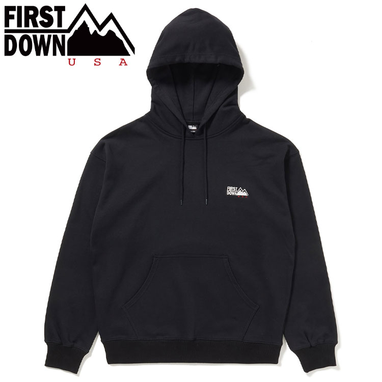 樂天商城 - 【お買い物マラソンMAX3,500円OFFクーポン発行中!!有効期間：5/9(土)20:00〜5/16(土)01:59迄】FIRST DOWN USA ロゴ スウェット パーカ LOGO SWEAT PARKA F972043-06 メンズ レディース