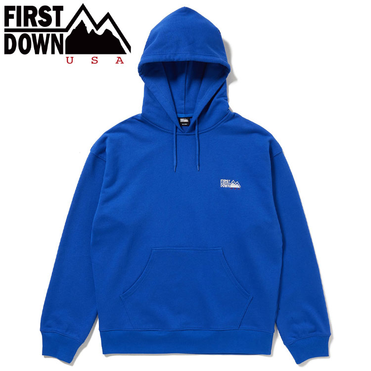 樂天商城 - 【お買い物マラソンMAX3,500円OFFクーポン発行中!!有効期間：5/9(土)20:00〜5/16(土)01:59迄】FIRST DOWN USA ロゴ スウェット パーカ LOGO SWEAT PARKA F972043-70 メンズ レディース
