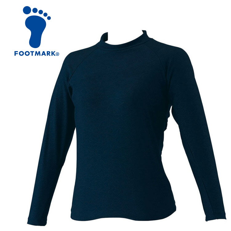 メール便配送 FOOTMARK(フットマーク) 水泳 泳ぎやすいシャインガード女子 プルオーバー ラッシュガード 101631-08【返品不可】