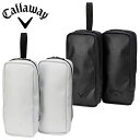 Callaway Tour Shoe Case 24 JMゴルフバッグやボストンバッグに収納しやすい、片足セパレートタイプ。■カラー：ホワイト(5924082)、ブラック(5924083)■サイズ：W135mm × H325mm × D75mm■素材：合成皮革■原産国：Made in China【メーカー取り寄せ商品】在庫の有無・納期は改めてご連絡させていただきます。取り寄せの為、ご購入いただけましても、欠品・完売の場合もございます。