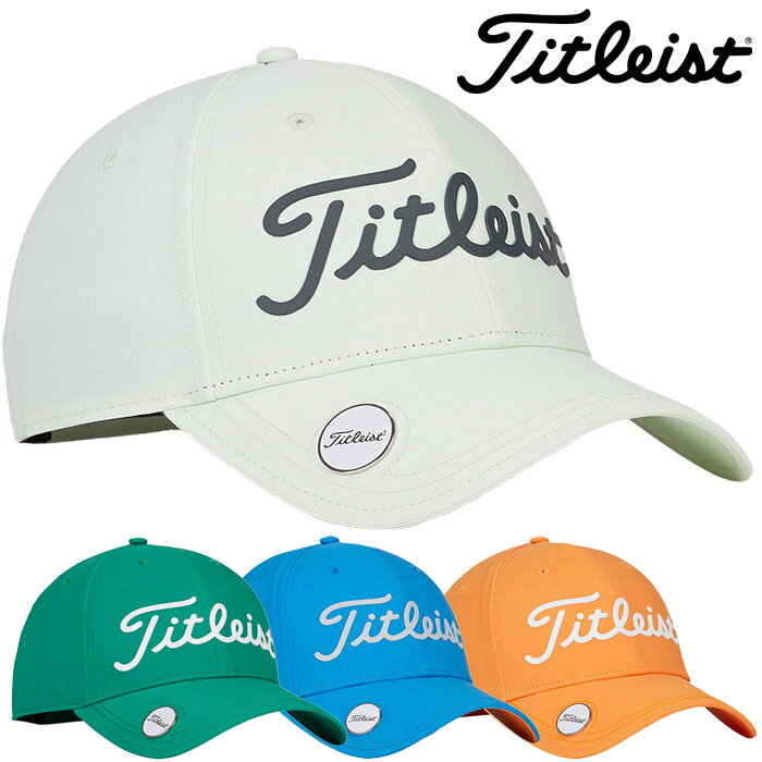 タイトリスト ゴルフ プレーヤーズ パフォーマンス ボール マーカー キャップ メンズ 帽子 TH22APPBMA 2024モデル