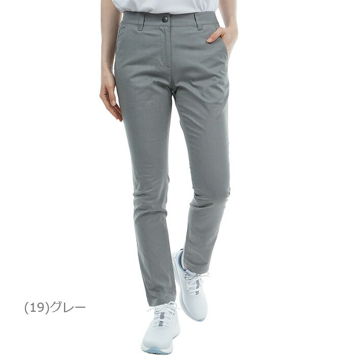 【ブラックフライデーMAX3,000円OFFクーポン発行中!!有効期間:11/20(木)20:00~11/27(木)01:59迄】トミーヒルフィガーゴルフ ツイル ベーシックロングパンツ レディース 春夏 ゴルフウェア THLA427