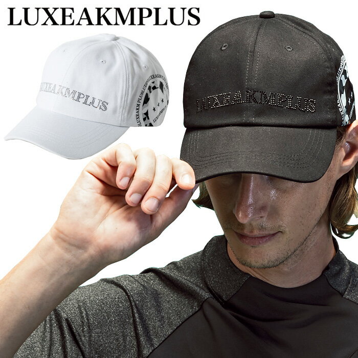 リュクスエイケイエムプラス ゴルフ サークルロゴ キャップ メンズ 2024春夏 LAZ-24001