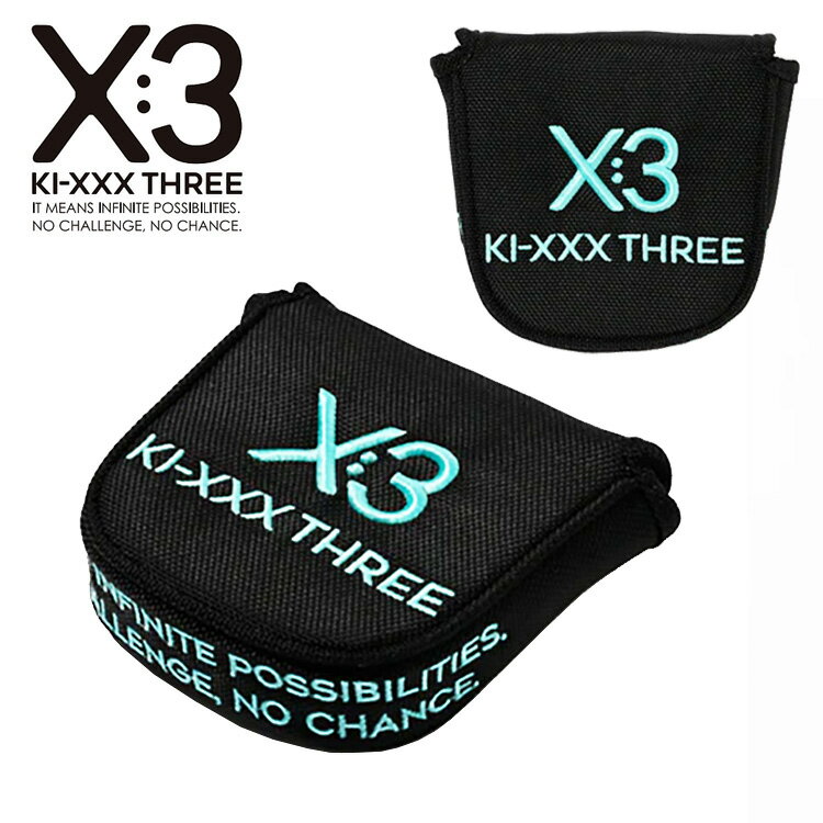 KI-XXX THREE キックスリー マレット パターカバー 2025モデル 25SSBG006