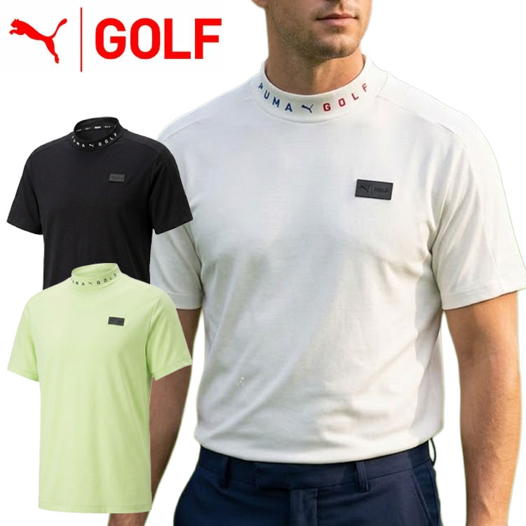袖にはPUMAの象徴的なT7カットライン、衿にはシンプルにPUMA GOLFロゴをプリントしたベーシックなシルエットの半袖モックネック。ひんやり冷感カノコ素材はUPF50＋も兼ね備え、日焼け対策にも。素材ナイロン95% ポリウレタン5%メーカー希望小売価格はメーカーサイトに基づいて掲載しています
