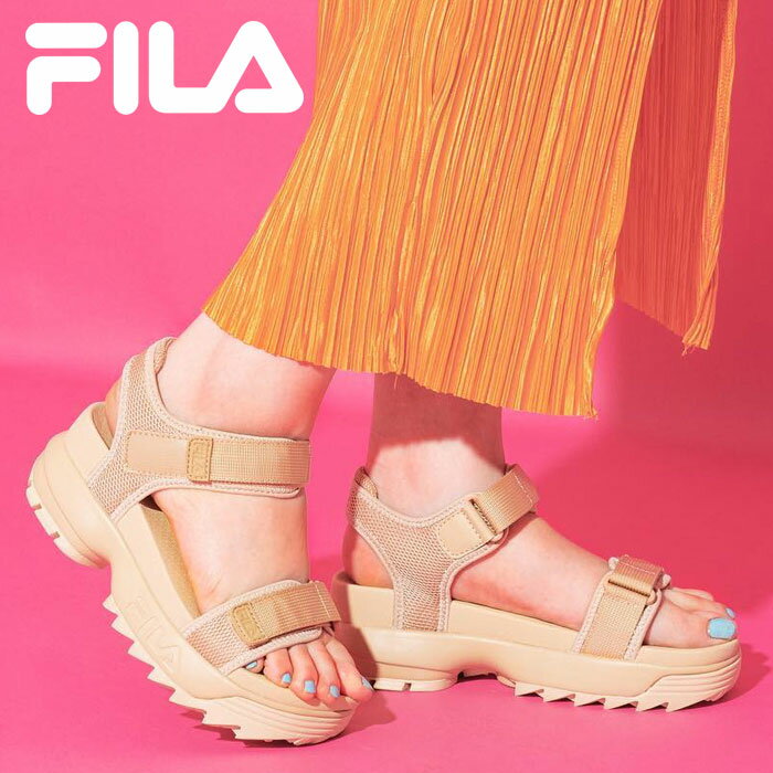 【10％OFF】 FILA フィラ サンダル Disruptor Wedge Sandal 2 WSS21081920 レディース