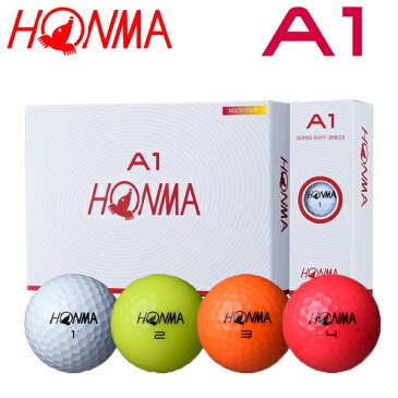 ホンマ ゴルフ HONMA A1 ゴルフボール 1ダース12p BT1905 2019モデル