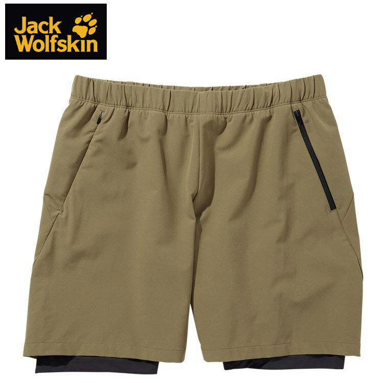 メール便配送 ジャックウルフスキン AP BIKE COMMUTE SHORTS M M G 1508011-5153 メンズ