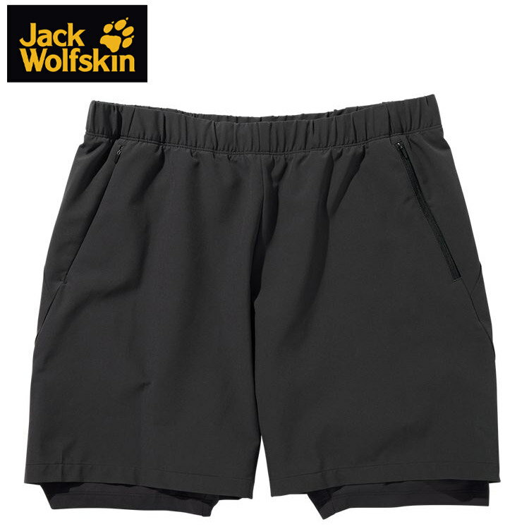 メール便配送 ジャックウルフスキン AP BIKE COMMUTE SHORTS M M G 1508011-6350 メンズ