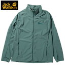 ジャックウルフスキン ASIA PRELIGHT SOFTSHELL JKT M プレライト ソフトシェルジャケット メンズ 5033001-4156