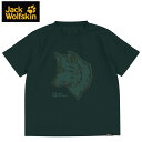 メール便配送 ジャックウルフスキン JMA WOMENS PAW T ウルフフェイス Tシャツ ウィメンズ 5033821-4299