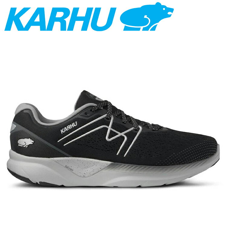 ■KARHU(カルフ) フィンランド語で熊を意味するKARHUは、1916年にフィンランドのヘルシンキで生まれました。 小さな工場でスポーツギアの製造からスタートし、60年代には世界初のトレーニングシューズとエアクッション機能を開発。 80年代には独自の「フルクラムテクノロジー」を開発し革新的なランニングシューズメーカーとしての地位を確立しました。 ソールにオリジナルの三角型クッションを搭載。 足の着地から踏み出しまで身体の支点を正しい位置に定めることで、効率的な歩行をサポートします。 ※甲高幅広の方は1～2サイズアップをお勧めいたします。※ 通常よりも幅などが狭いフィッティングとなります。 関連キーワード:アルバトロス アルバトロス エリート シンクロン アリア カルフ スニーカー ユニセックス シューズ 流行