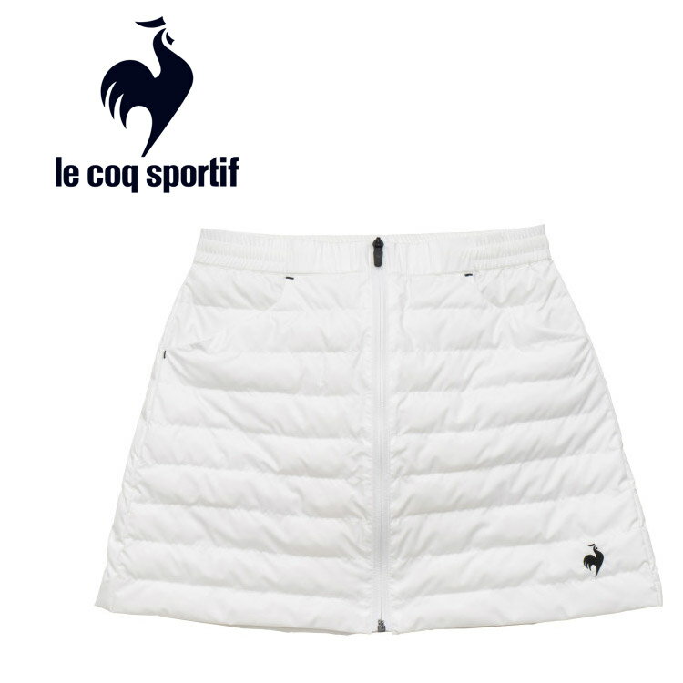 メール便配送 ルコック テニス パディングスコート ウィメンズ QTWWJE07-WH