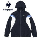 ルコック le coq sportif ソロテックスSUNSCREENクロスジャケット レディース QMWVJF21-NV