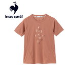 メール便配送 ルコック le coq sportif 汗染み軽減半袖Tシャツ レディース LT4FHT02L-PK00