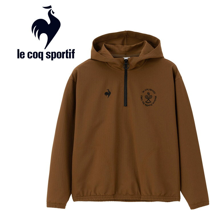 ルコック le coq sportif LCS プリューム リブクロスアノラックジャケット レディース LT4FSW40L-BW00