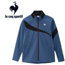 ルコック le coq sportif ストレッチボンディングニットジャケット メンズ LT4FWB30M-BL00(4)