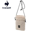 メール便配送 ルコック le coq sportif ボアショルダーバッグ QMAYJA61-WH