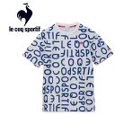 メール便配送 ルコック スポルティフ le coq sportif サンスクリーン グラフィックシャツ メンズ QMMXJA02-WH