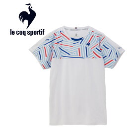 メール便配送 ルコック スポルティフ le coq sportif テニス エールフォルム ゲームシャツ メンズ QTMXJA02-WH