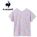 メール便配送 ルコック スポルティフ le coq sportif テニス 2wayゲームシャツ ウィメンズ QTWXJA04-PP