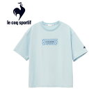 【スーパーセール】返品不可 メール便配送 ルコック トレーニング 接触冷感ボックスTシャツ ウィメンズ レディース LT5SHT03L-BL00